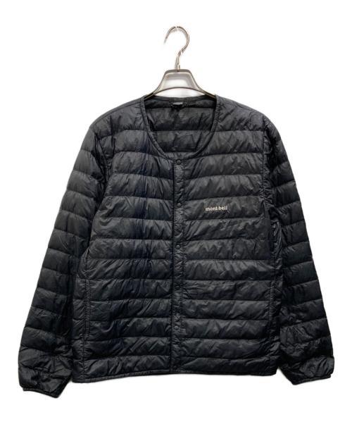 mont-bell（モンベル）mont-bell (モンベル) スペリオダウン ラウンドネックジャケット ブラック サイズ:Lの古着・服飾アイテム