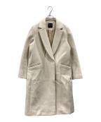 UNITED TOKYOユナイテッドトーキョー）の古着「Super140カシミヤ混チェスターコート」｜アイボリー