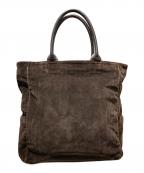 PORTER×brisbane mossポーター×ブリスベンモス）の古着「コーデュロイトートバッグ」｜ブラウン