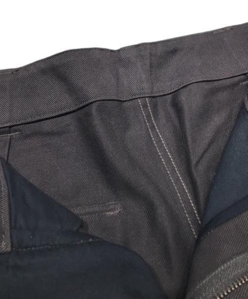 MHL（エムエイチエル）MHL (エムエイチエル) タックパンツ ブラウン サイズ:Lの古着・服飾アイテム
