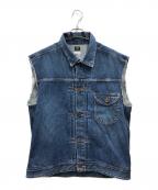LEEリー）の古着「スリーブレスカウボーイジャケット デニムベスト」｜インディゴ