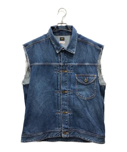 LEE（リー）LEE (リー) スリーブレスカウボーイジャケット デニムベスト インディゴ サイズ:Ｍの古着・服飾アイテム