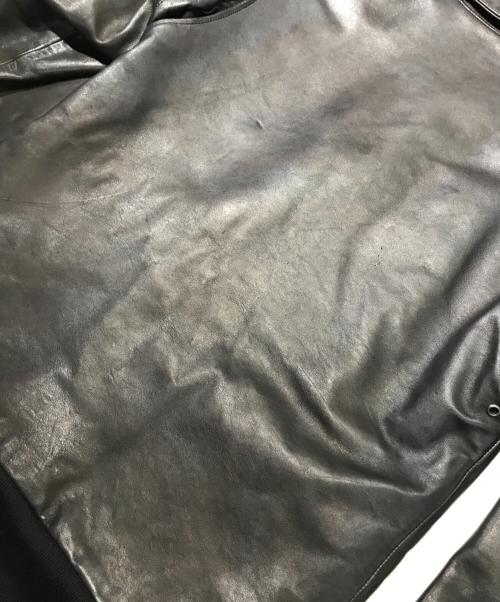 juvenile hall rollcall（ジュヴェナイルホールロールコール）juvenile hall rollcall (ジュヴェナイルホールロールコール) ホースレザージャケット ブラック サイズ:4の古着・服飾アイテム