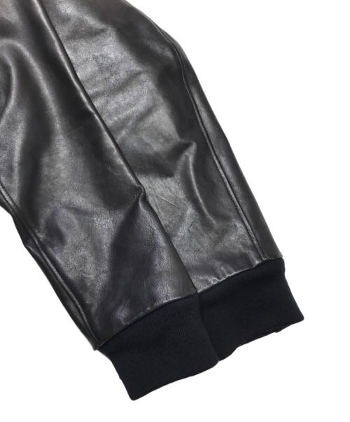 juvenile hall rollcall（ジュヴェナイルホールロールコール）juvenile hall rollcall (ジュヴェナイルホールロールコール) ホースレザージャケット ブラック サイズ:4の古着・服飾アイテム