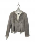YOKO CHANヨーコチャン）の古着「ツイードジャケット」｜グレー