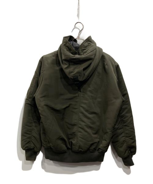 AVIREX（アヴィレックス）AVIREX (アヴィレックス) フライトジャケット カーキ サイズ:Lの古着・服飾アイテム