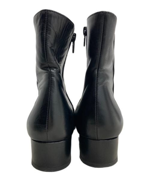 FABIO RUSCONI（ファビオルスコーニ）FABIO RUSCONI (ファビオルスコーニ) ショートブーツ ブラック サイズ:24.5㎝の古着・服飾アイテム