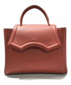 TASAKI por RELIQUIAEタサキ ポル レリキアエ）の古着「レザートートバッグ」｜ブラウン