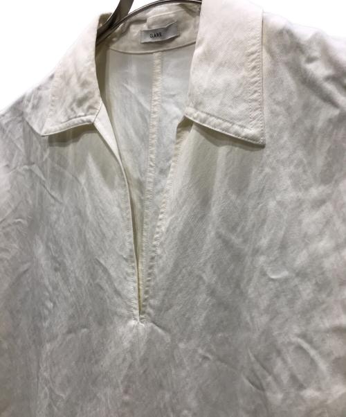 CLANE（クラネ）CLANE (クラネ) DEEP SKIPPER OVER SHIRT ホワイト サイズ:1の古着・服飾アイテム