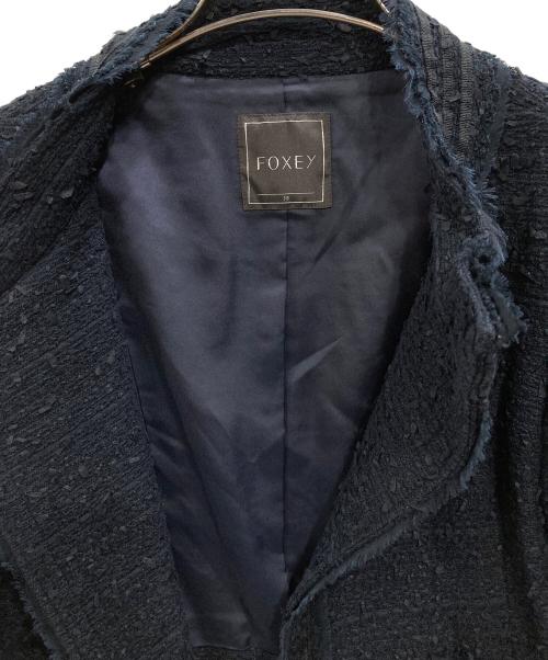 FOXEY（フォクシー）FOXEY (フォクシー) ツイードセットアップワンピース ネイビー サイズ:38の古着・服飾アイテム