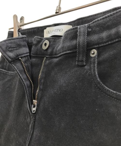 VALENTINO（ヴァレンティノ）VALENTINO (ヴァレンティノ) VLTNSTARスキニーデニムパンツ ブラック サイズ:25の古着・服飾アイテム