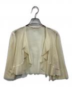 VIVIENNE TAMヴィヴィアンタム）の古着「チュールボレロ」｜アイボリー