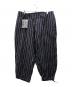 Yohji Yamamoto pour homme（ヨウジヤマモト プールオム）の古着「リネンストライプパンツ」｜ネイビー