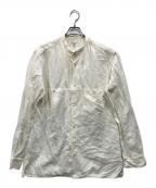 Yohji Yamamoto pour hommeヨウジヤマモト プールオム）の古着「リネンチャイナシャツ」｜ホワイト