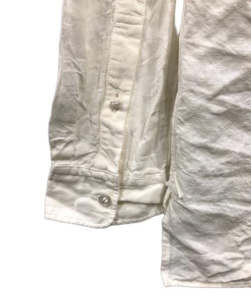 Yohji Yamamoto pour homme（ヨウジヤマモト プールオム）Yohji Yamamoto pour homme (ヨウジヤマモト プールオム) リネンチャイナシャツ ホワイト サイズ:4の古着・服飾アイテム