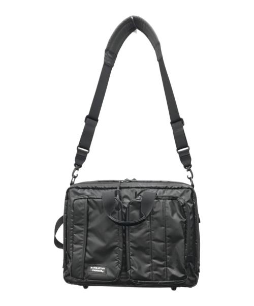MANHATTAN PASSAGE（マンハッタン・パッセージ）MANHATTAN PASSAGE (マンハッタン・パッセージ) 3WAYブリーフケース ブラックの古着・服飾アイテム