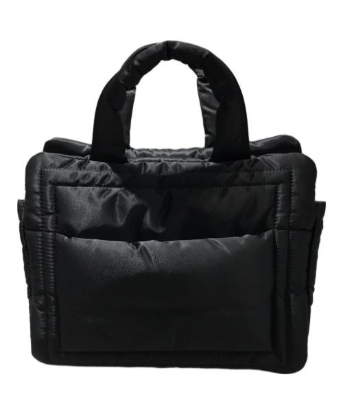 Vivienne Westwood（ヴィヴィアンウエストウッド）Vivienne Westwood (ヴィヴィアンウエストウッド) PADDED NYLON MARGARET スクエアバッグS ブラックの古着・服飾アイテム