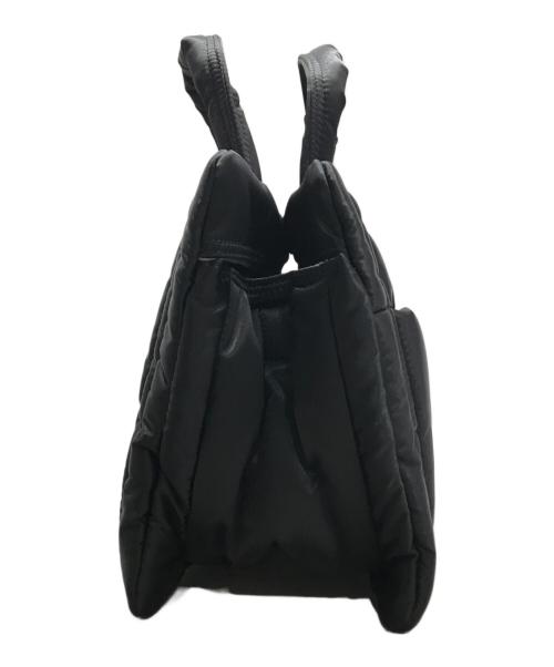 Vivienne Westwood（ヴィヴィアンウエストウッド）Vivienne Westwood (ヴィヴィアンウエストウッド) PADDED NYLON MARGARET スクエアバッグS ブラックの古着・服飾アイテム