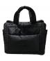 Vivienne Westwood (ヴィヴィアンウエストウッド) PADDED NYLON MARGARET スクエアバッグS ブラック：44000円