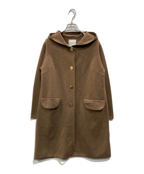 anatelier（アナトリエ）anatelier (アナトリエ) フーデッドコート ブラウン サイズ:Mの古着・服飾アイテム