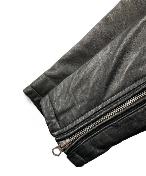 HARE（ハレ）HARE (ハレ) ラムレザーライダースジャケット ブラック サイズ:Sの古着・服飾アイテム