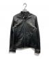 HARE（ハレ）の古着「ラムレザーライダースジャケット」｜ブラック