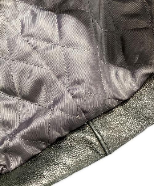 BEAUTY&YOUTH（ビューティーアンドユース）BEAUTY&YOUTH (ビューティーアンドユース) ゴートレザーライダースジャケット ブラック サイズ:Mの古着・服飾アイテム