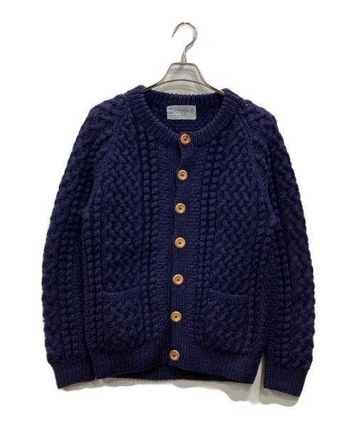 INVERALLAN（インバーアラン）INVERALLAN (インバーアラン) SHIPS (シップス) ケーブルニットカーディガン ネイビー サイズ:表記なしの古着・服飾アイテム