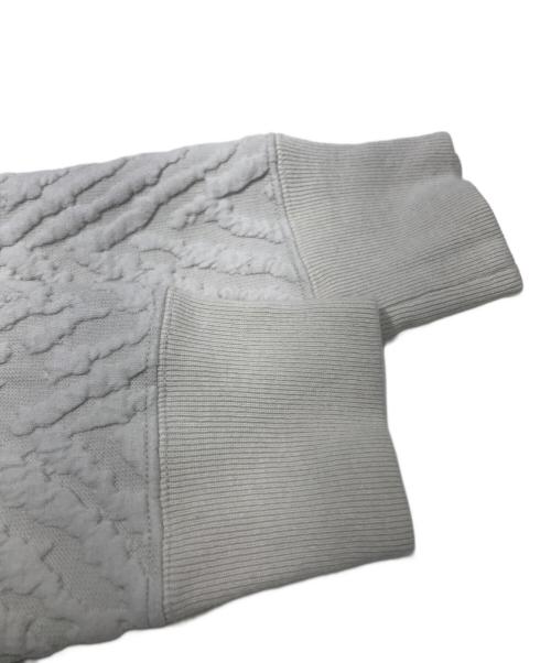 UNITED ARROWS TOKYO（ユナイテッドアローズトウキョウ）UNITED ARROWS TOKYO (ユナイテッドアローズトウキョウ) キルトジャガードスウェット アイボリー サイズ:Fの古着・服飾アイテム