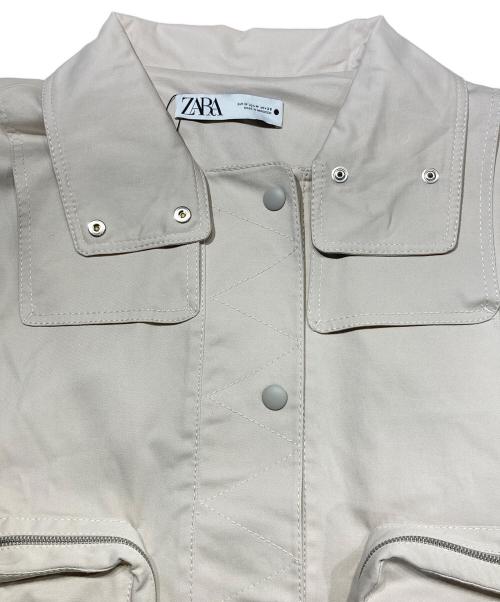 ZARA（ザラ）ZARA (ザラ) ジャケット アイボリー サイズ:M 未使用品の古着・服飾アイテム