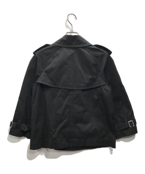 tricot COMME des GARCONS（トリココムデギャルソン）tricot COMME des GARCONS (トリココムデギャルソン) ショートトレンチジャケット ブラック サイズ:Mの古着・服飾アイテム