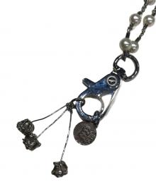 Dior（ディオール）の古着「ロジウムフィニッシュ カラビナトップペンダントネックレス」