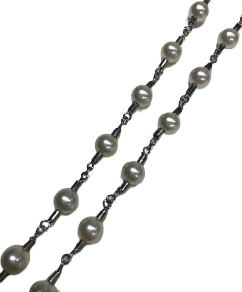 Dior（ディオール）DIOR (ディオール) ロジウムフィニッシュ カラビナトップペンダントネックレスの古着・服飾アイテム