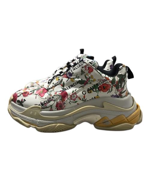 GUCCI（グッチ）GUCCI (グッチ) BALENCIAGA (バレンシアガ) TRIPLE S ホワイト サイズ:40の古着・服飾アイテム