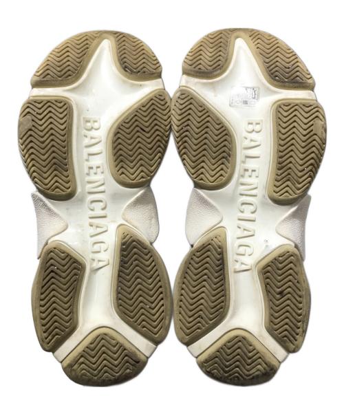 GUCCI（グッチ）GUCCI (グッチ) BALENCIAGA (バレンシアガ) TRIPLE S ホワイト サイズ:40の古着・服飾アイテム