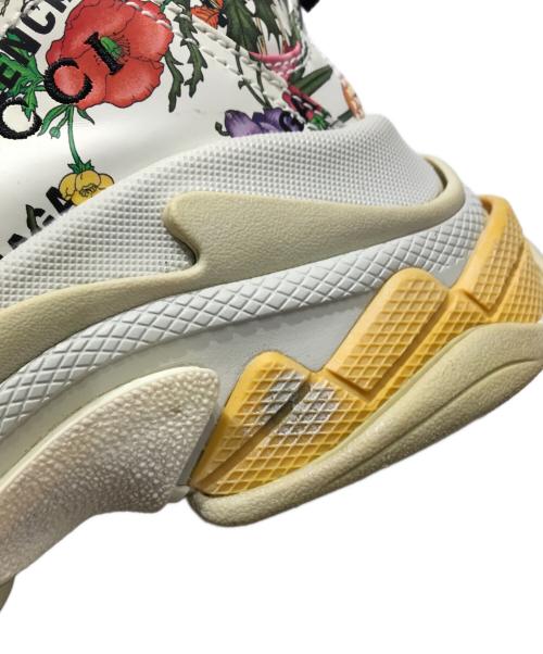 GUCCI（グッチ）GUCCI (グッチ) BALENCIAGA (バレンシアガ) TRIPLE S ホワイト サイズ:40の古着・服飾アイテム