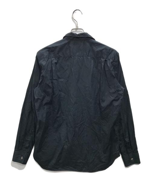 COMME des GARCONS HOMME PLUS（コムデギャルソンオムプリュス）COMME des GARCONS HOMME PLUS (コムデギャルソンオムプリュス) オープンカラーシャツ ダークネイビー サイズ:Sの古着・服飾アイテム