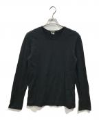 COMME des GARCONS HOMME PLUSコムデギャルソンオムプリュス）の古着「バックプリントカットソー」｜ブラック