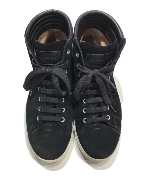 Gianvito Rossi（ジャンヴィト ロッシ）Gianvito Rossi (ジャンヴィト・ロッシ) ハイカットスニーカー ブラック サイズ:41の古着・服飾アイテム