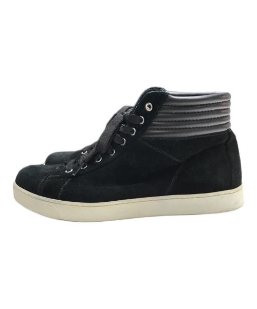 Gianvito Rossi（ジャンヴィト ロッシ）Gianvito Rossi (ジャンヴィト・ロッシ) ハイカットスニーカー ブラック サイズ:41の古着・服飾アイテム