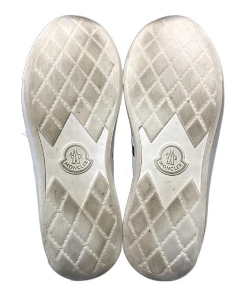 MONCLER（モンクレール）MONCLER (モンクレール) Monaco ローカットスニーカー ホワイト サイズ:40の古着・服飾アイテム