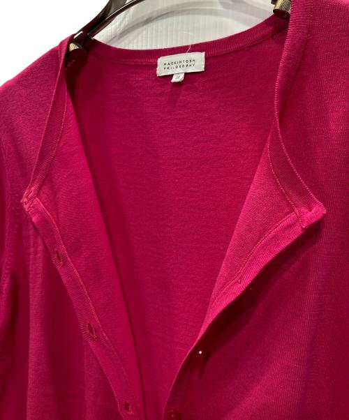 MACKINTOSH PHILOSOPHY（マッキントッシュ フィロソフィー）MACKINTOSH PHILOSOPHY (マッキントッシュ フィロソフィー) クルーネックカットソー ピンク サイズ:Ｍの古着・服飾アイテム
