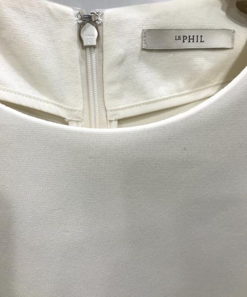 LE PHIL（ル フィル）LE PHIL (ル フィル) スキューバジャージートップス アイボリー サイズ:Freeの古着・服飾アイテム