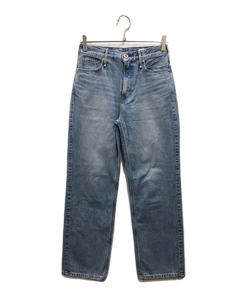 upper hights（アッパーハイツ）upper hights (アッパーハイツ) THE HIM ワイドストレートデニムパンツ ブルー サイズ:22の古着・服飾アイテム