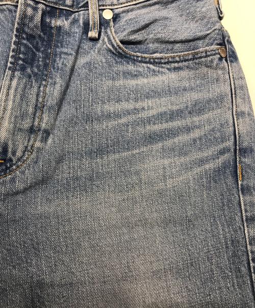 upper hights（アッパーハイツ）upper hights (アッパーハイツ) THE HIM ワイドストレートデニムパンツ ブルー サイズ:22の古着・服飾アイテム