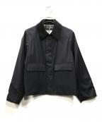 Barbour×TOMORROW LANDバブアー×トゥモローランド）の古着「別注Spey ウール ブルゾン」｜ネイビー