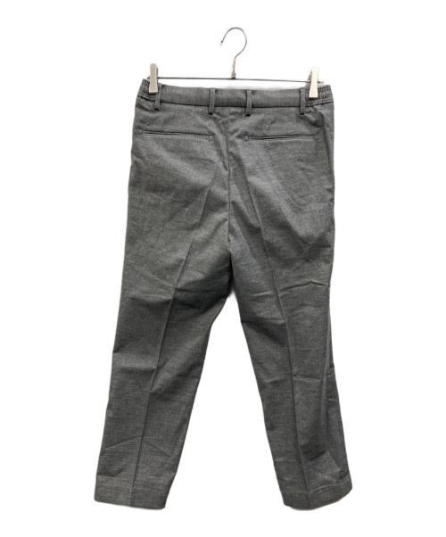 TOMORROW LAND（トゥモローランド）TOMORROW LAND (トゥモローランド) コットンポリエステル モールスキン 1プリーツ イージースラックス グレー サイズ:SIZE XSの古着・服飾アイテム