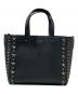 JIMMY CHOO（ジミーチュウ）の古着「ペガシ スタッズ2WAYバッグ」｜ブラック