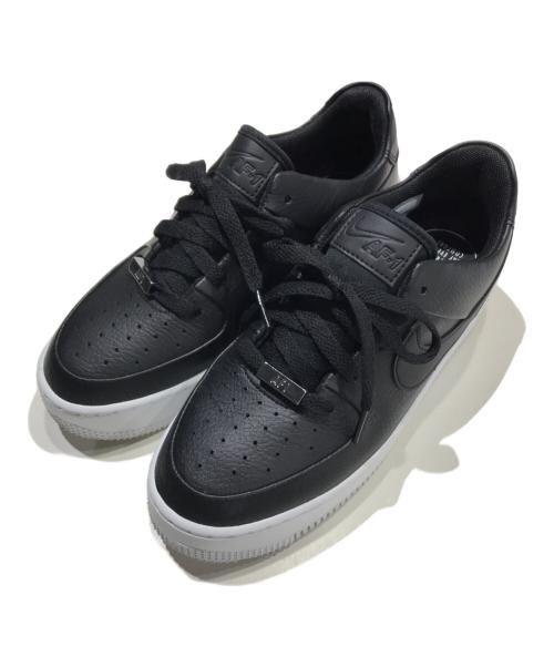 NIKE（ナイキ）NIKE (ナイキ) WMNS AIR FORCE 1 SAGE LOW ブラック サイズ:24.5㎝の古着・服飾アイテム