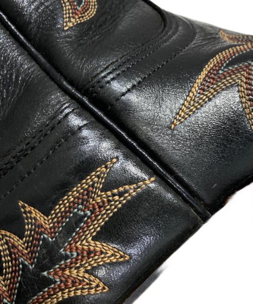 1883 by lucchese（1883 バイ ルケーシー）1883 by lucchese (1883 バイ ルケーシー) ウェスタンブーツ ブラック サイズ:6　1/2Ｂの古着・服飾アイテム